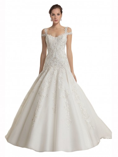 Shop Off the Shoulder Mermaid Lace Tulle Wedding Dress Geelong