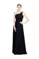 Shop Sweetheart Chiffon Bridesmaid Dress with Beaded One Shoulder Strap Geelong