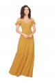 Shop Ruched Keyhole Back Boho Chiffon Bridesmaid Dress Geelong