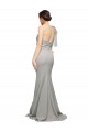 Shop Long Sweep Train Sweetheart Formal Crepe Bridesmaid Dress / Prom Dress with Tulle One Shoulder Geelong